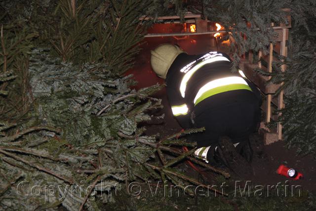 Kerstboomverbranding